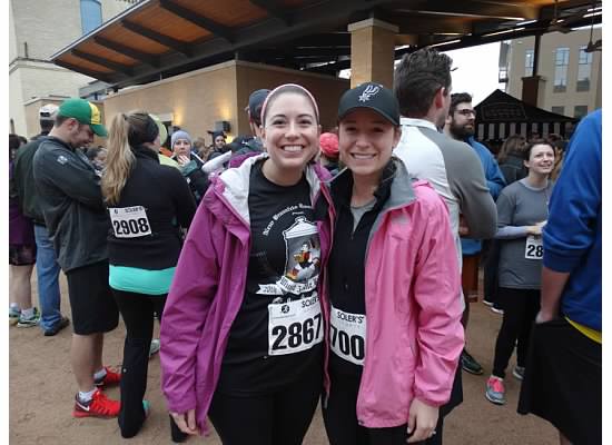 2015 Resolve for a Better SA 5K Julianne Reeves & Lauren Fleischer